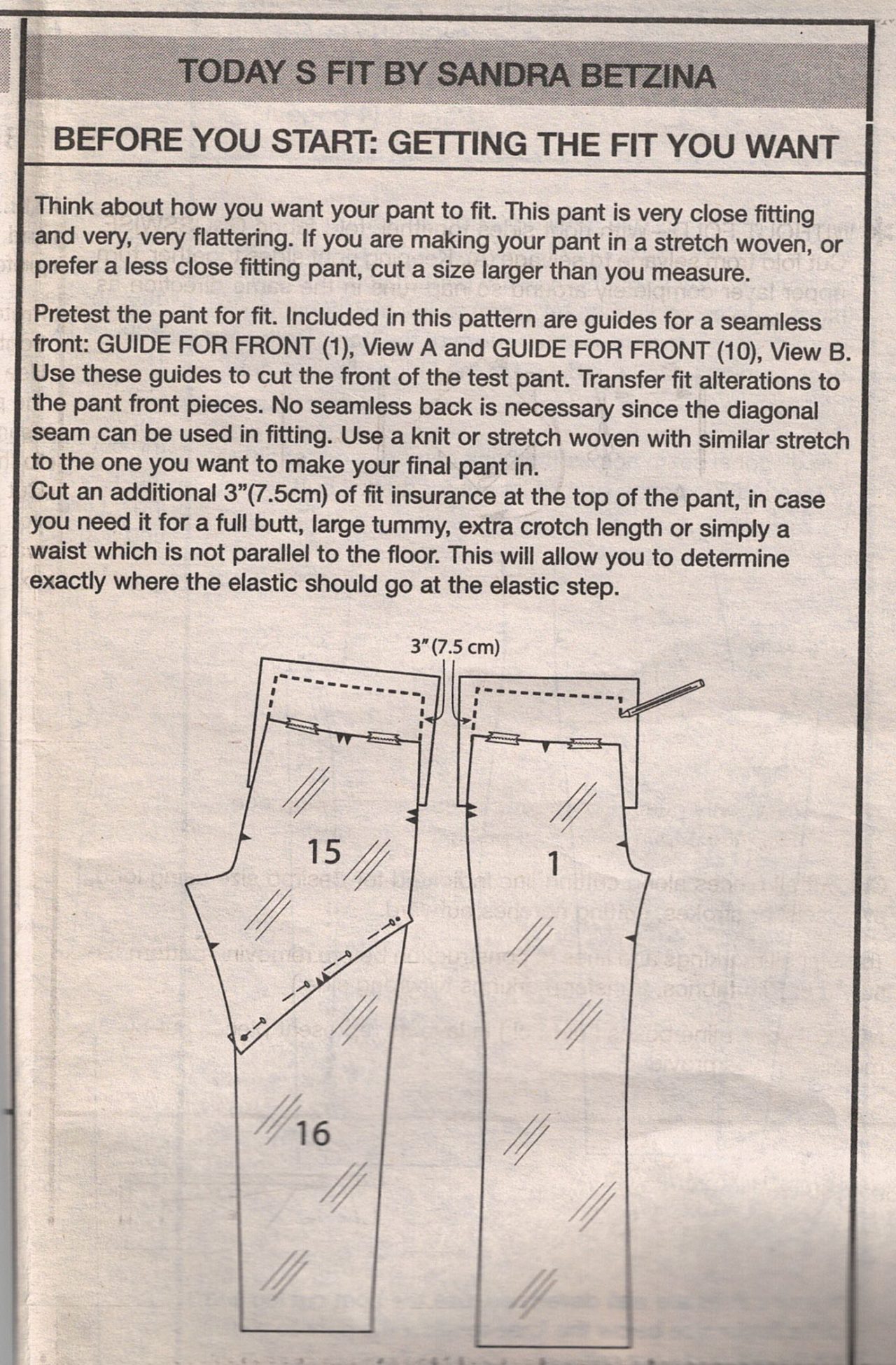 How To Read Commercial Sewing Patterns