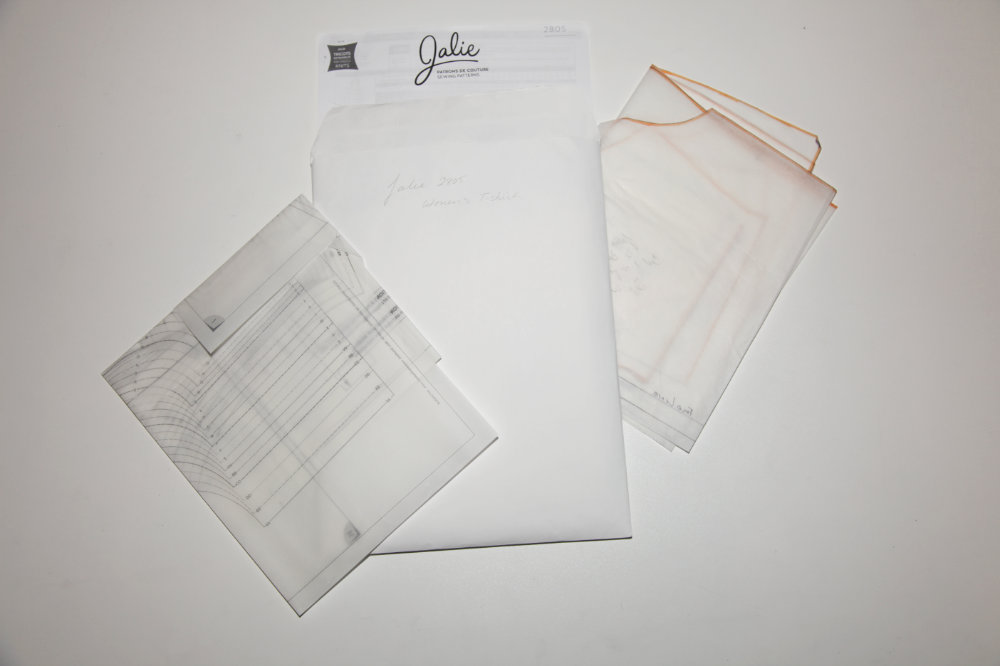 Lot of Three Sewing Pattern Tissue Paper With Envelope, Perfect