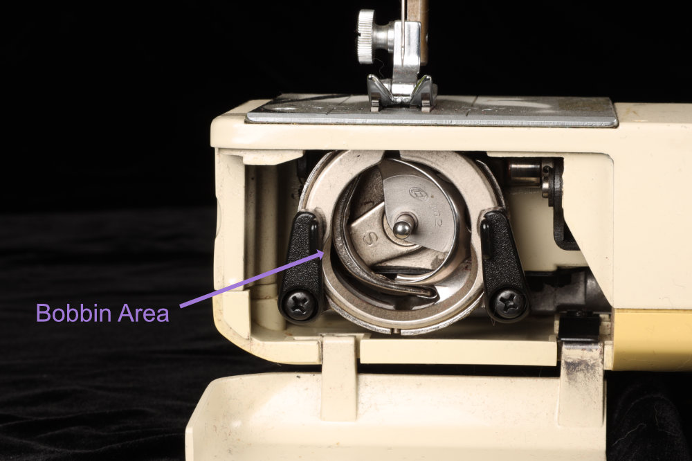 Kenmore Example of Bobbin Area