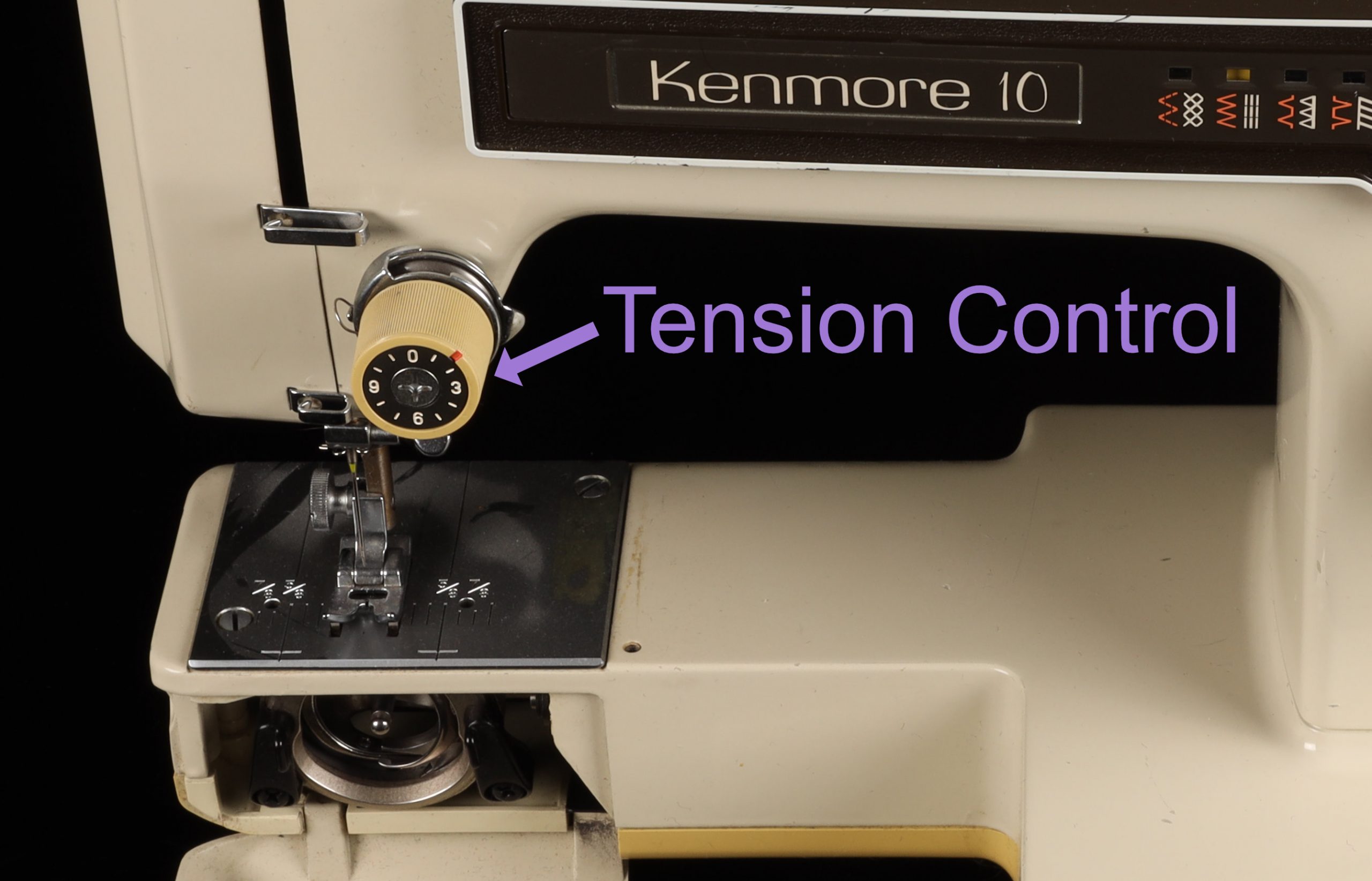 Kenmore Tension Control dial