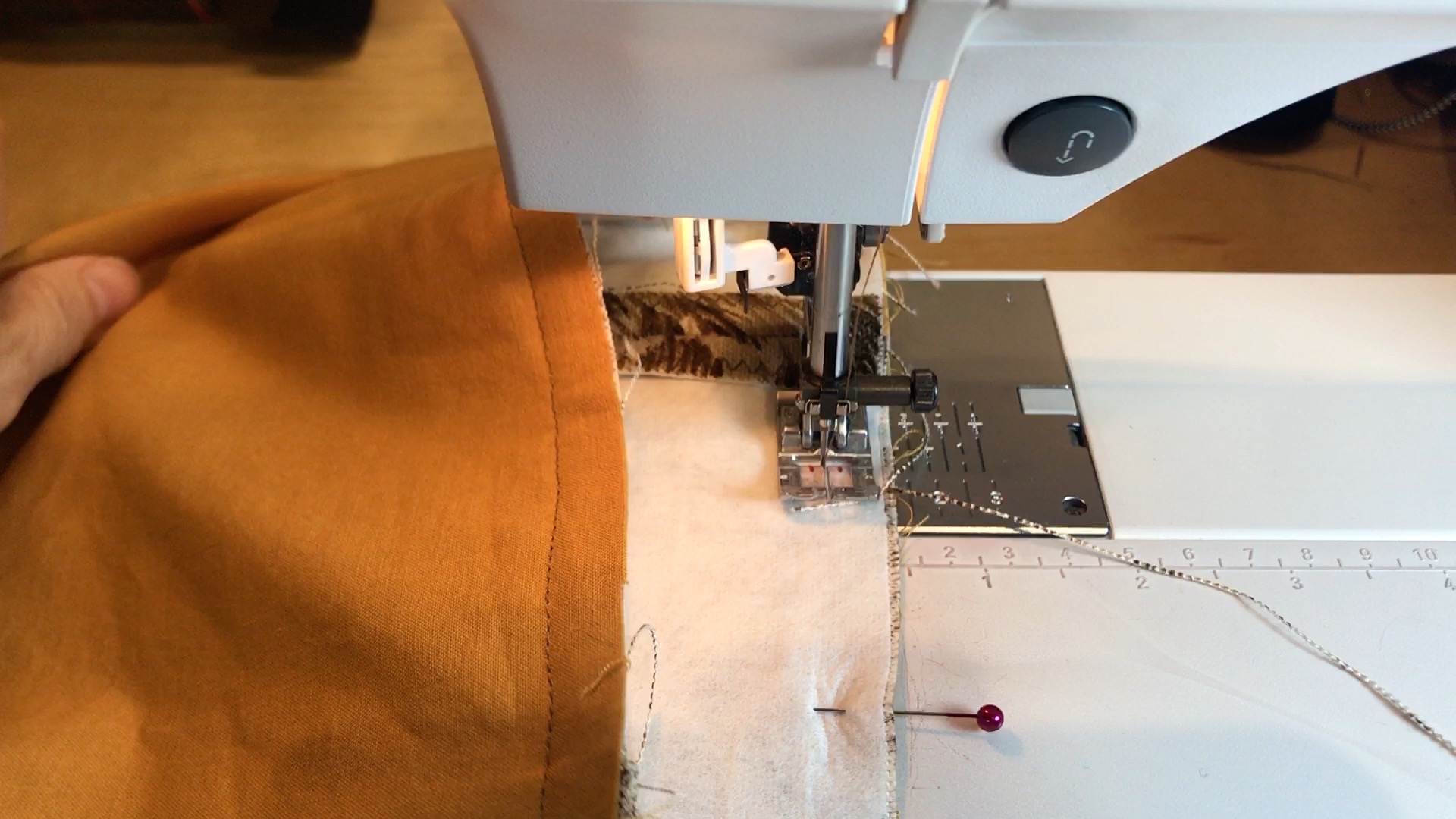 Sewing on Applique on a sewing machine