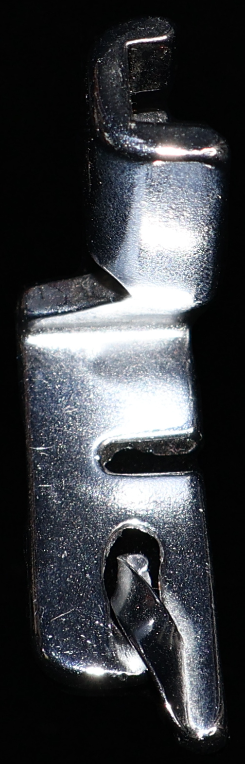 Image of a Rolled Hem foot for a sewing machine