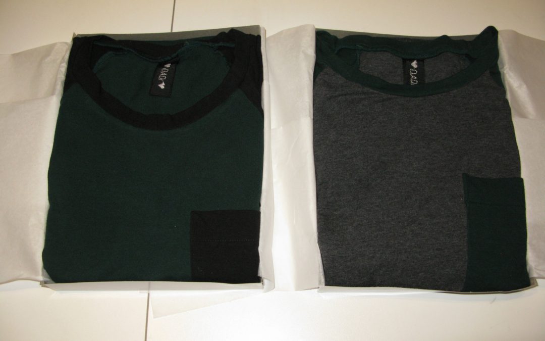 Constructing a Men’s Raglan Sleeve t-Shirt
