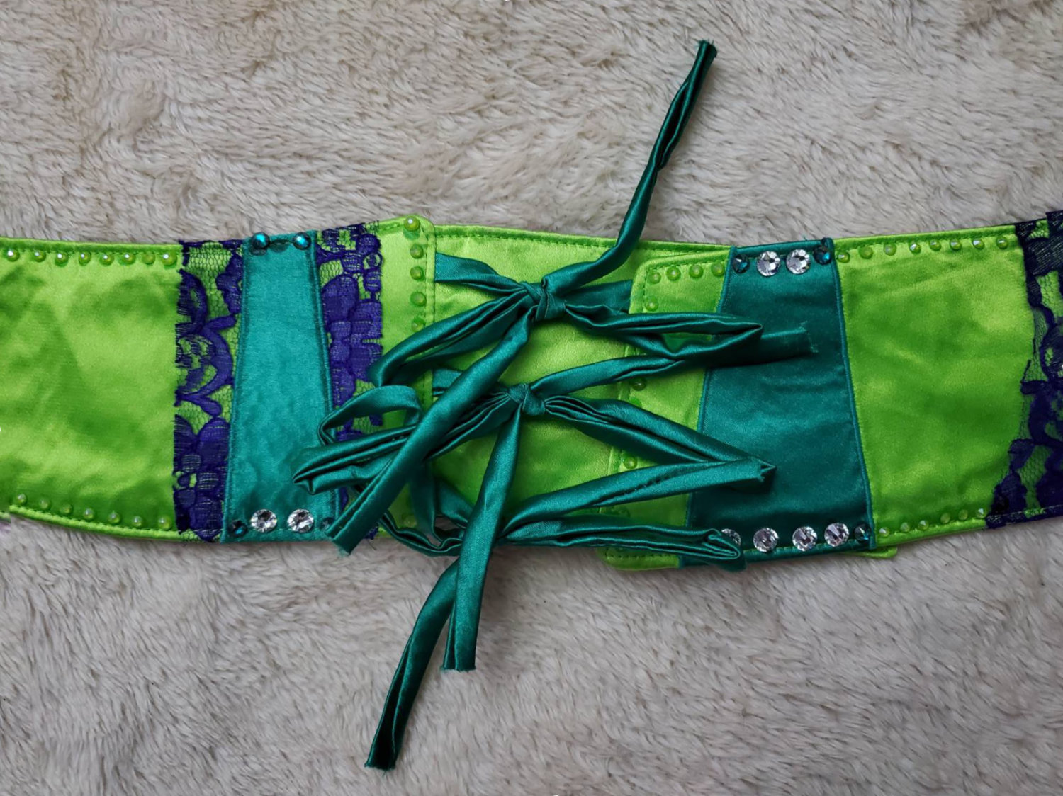 Lime Belt Side Detail